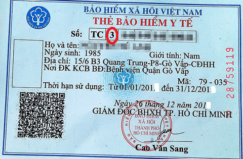 Giải mã ký tự trên thẻ BHYT - Ảnh 1. Giải mã ký tự trên thẻ BHYT - Ảnh 1.
